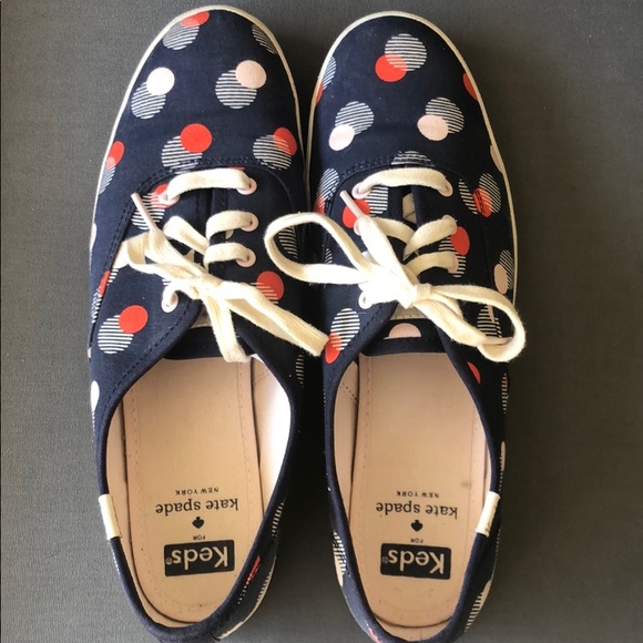 (Sold) Keds x Kate Spade Champion Polka Dot Sneake - Picture 6 of 8